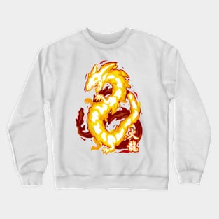 fire dragon Crewneck Sweatshirt